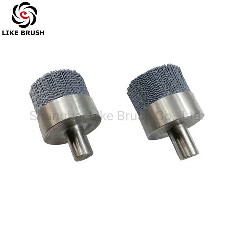 Grit Silicon Carbide Abrasive Nylon End Brush Abrasive Nylon End