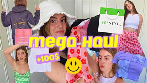 Mega Haul Yesstyle Try On Ropa De Verano Complementos Beauty Y