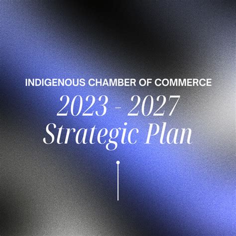 Strategic Plan Indigenous Chamber Of Commerce Manitoba