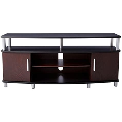 Carson Tv Stand For Tvs Up To 50 Inches Wide Cherryblack Kitchen