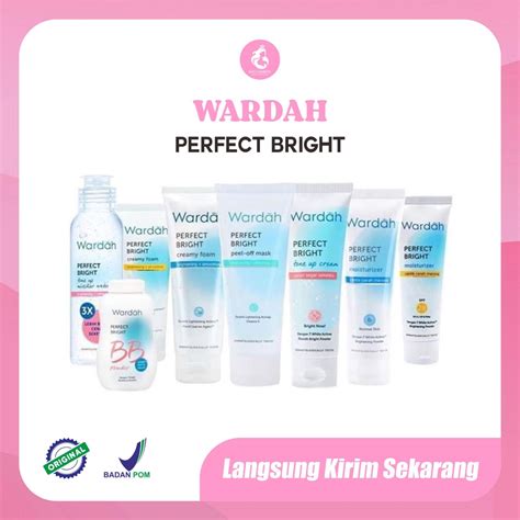 Jual Wardah Perfect Bright Series Creamy Foam Mosturizer PowderCream