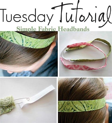 The Creative Place Tuesday Tutorial Simple Fabric Headbands Fabric Headbands Fabric