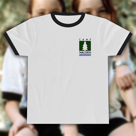 The Parent Trap Inspired Camp Walden Ringer Shirt Etsy