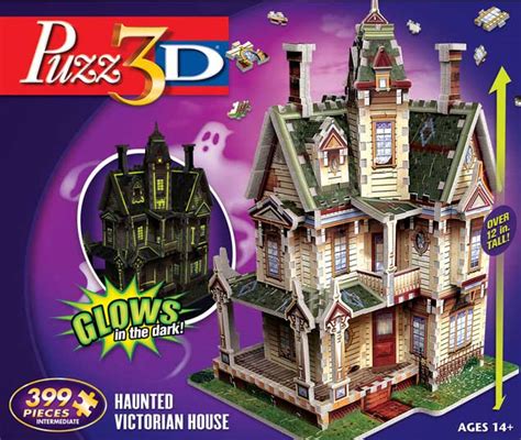 Haunted Victorian House - 3D Puzzle, Hasbro | Puzzle Warehouse