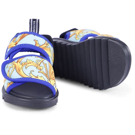 Versace Children's Sandals with Velcro Strap — BAMBINIFASHION.COM