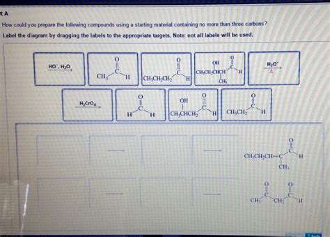 Solved How Could You Prepare The Following Compounds Using A Chegg