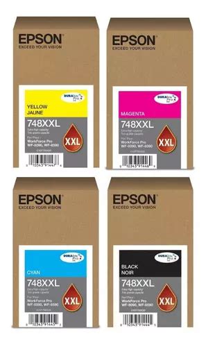 Cartuchos Epson T Xxl Negro T Xxl Colores Wf Combo