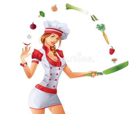 Woman Chef Stock Illustrations 21 145 Woman Chef Stock Illustrations