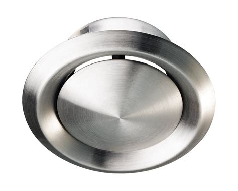 Buy Stainless Steel Metal Ceiling Ed Round Air Valve Vent Grill MVHR