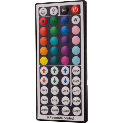 Controlador Rf Tira Led Rgb Mando A Distancia Vdc W