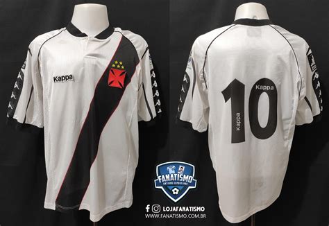 Camisa Do Vasco Oficial II Kappa 1998 10 GG Fanatismo