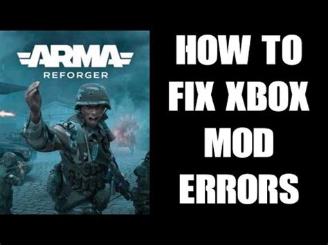 How To Fix Xbox Console Arma Reforger Workshop Server Mod Crashes