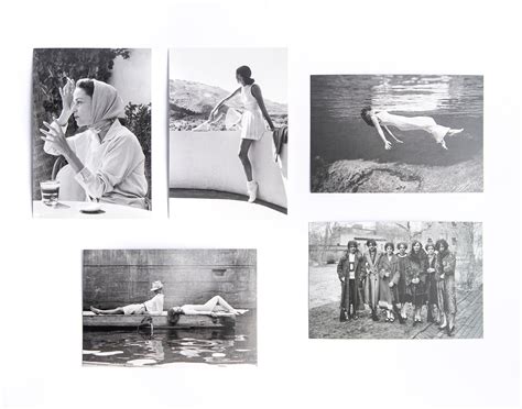 Set of 5 Postcards / Vintage Black and White Photography Retro Style/ Once Upon a Time in ...