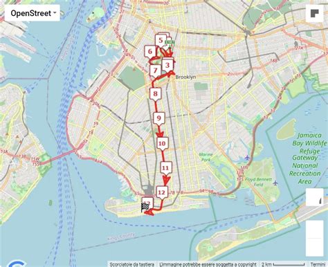 2024 RBC Brooklyn Half 3D Video Course Map Of 21 098 Km Race