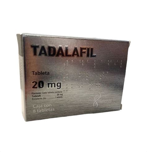 Tadalafil Serral 20mg Caja Con 8 Tabletas MercadoLibre