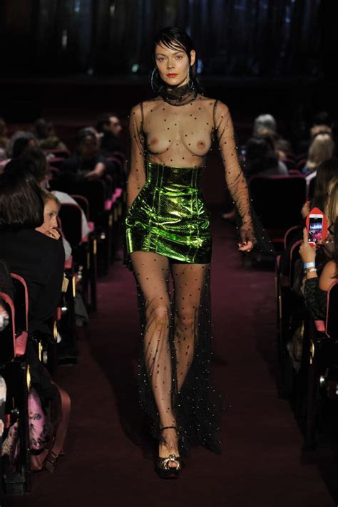 Sheer Tops Are The Nsfw Trend London Fashion Week Wants Us To Get