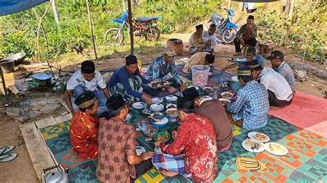 Makan Siang Menu Seadanya Bareng Keluarga Dan Tetangga Kebun Youtube