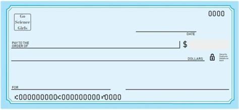 Free Blank Check Templates For Kids Activities For Kids Included Go