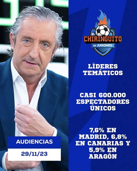 El Chiringuito De Jugones En Linkedin Audiencias Elchiringuito