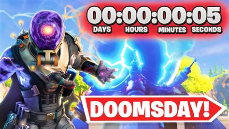 Fortnite THE DEVICE LIVE EVENT GAMEPLAY Doomsday Event Countdown