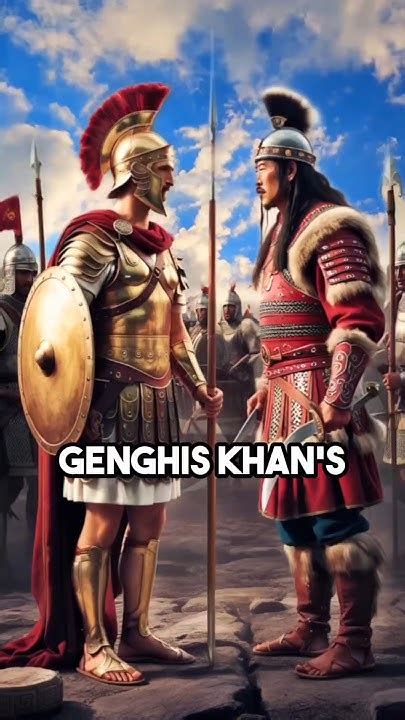 Alexander The Great Vs Genghis Khan Battle Of Legacies Youtube