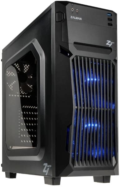 Case Zalman Z Neo Atx Mid Tower Black Cases Per