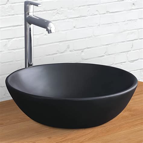 Plantex Premium Ceramic Tabletop Round Wash Basin Countertop Bathroom