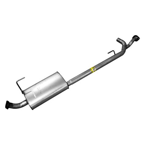 Walker® 47800 Quiet Flow™ Stainless Steel Oval Aluminized Exhaust Muffler And Pipe Assembly