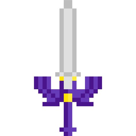 Pixilart Master Sword By Afterimage