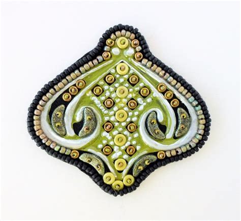 Filigree Art Nouveau Pin Or Pendant By The Gentle Beader Art Nouveau