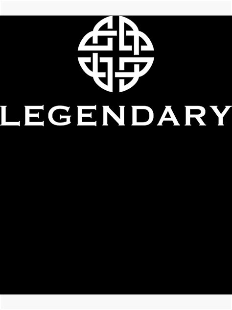 "Legendary Pictures Logo" Poster for Sale by MaggieSSchuler | Redbubble