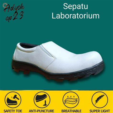 Jual Sepatu Safety Putih King Shoes Skn Sepatu Kulit Sapi Asli Berkualitas Murah Kitchen Dapur