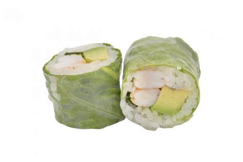 Spring Crevette Avocat Menthe Frenchysushi Fr