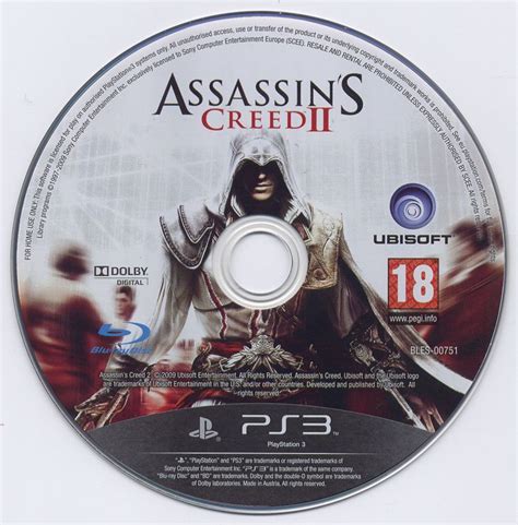 Assassins Creed Ii Special Film Edition Cover Or Packaging Material