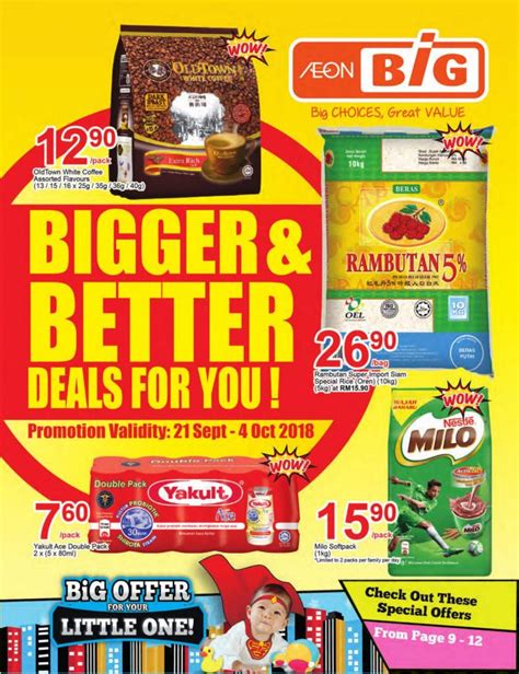 AEON BiG Promotion Catalogue (21 September 2018 - 4 October 2018)