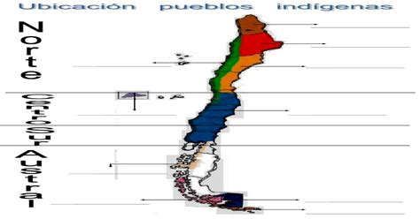 Mapa De Chile Ubicación Pueblos Originarios Pdf Document