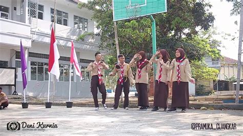 Yel Yel Pramuka SMK Cijangkar Sangga 2 2019 YouTube