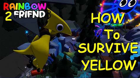 How To Survive Yellow In Rainbow Friends Chapter 2 Roblox Game YouTube