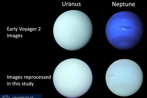 Desvelan El Verdadero Color De Neptuno Y Urano Ciencia