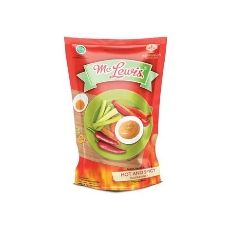 Jual MC LEWIS Mayo Hot And Spicy Mayonaise Pedas 1kg Shopee Indonesia
