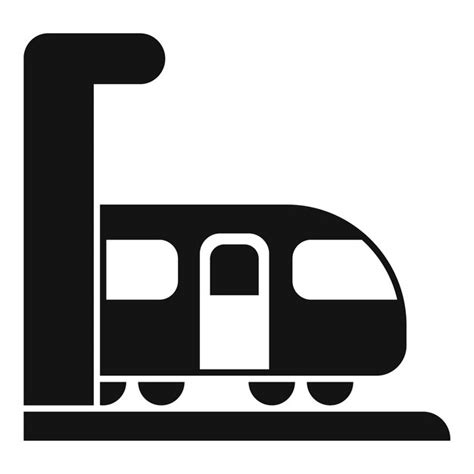 Premium Vector Train Conductor Icon Simple Vector City Waiting Ticket