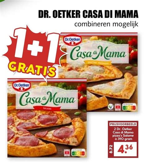 Dr Oetker Casa Di Mama Combineren Mogelijk Aanbieding Bij De Boerenschuur