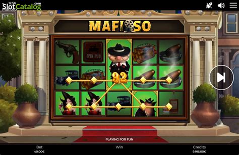 Mafioso Spinmatic Slot Free Demo Game Review Jan