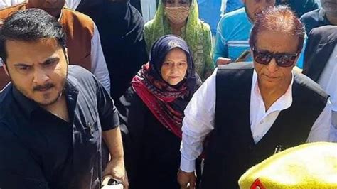 Court Kept Justice Alive Sp Azam Khan Wife Tazeen Fatima Released Jail