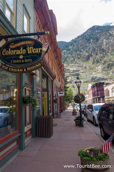 Travel pictures from Georgetown, Colorado | Sidewalk on main street in ...