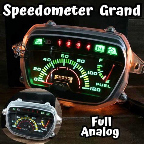 Jual SPEEDOMETER GRAND SPEEDO SPIDO GRAND DIGITAL ANALOG Honda Astrea