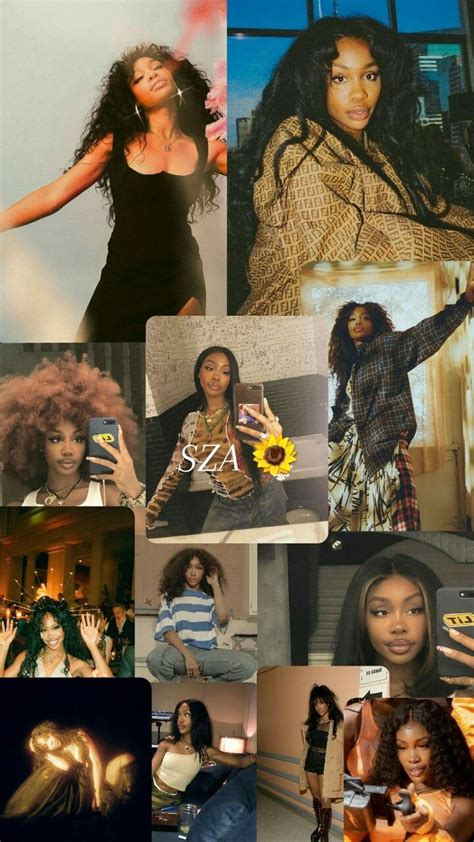 SZA Aesthetic Moodboard Pretty Celebrities Sza Singer Celebrity