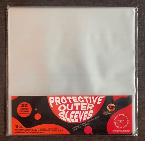 Vinyl Record Outer Sleeves 12 Inch Vinyl Pursuit Inc