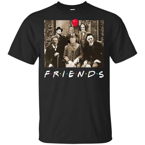 Horror Movie Killers Friends Character Halloween Shirt Amazetees