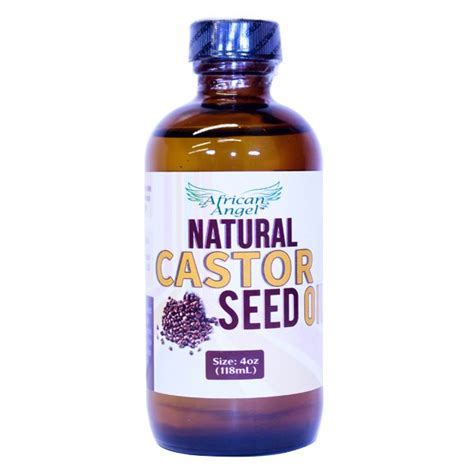 Natural Castor Seed Oil - African Angel Inc